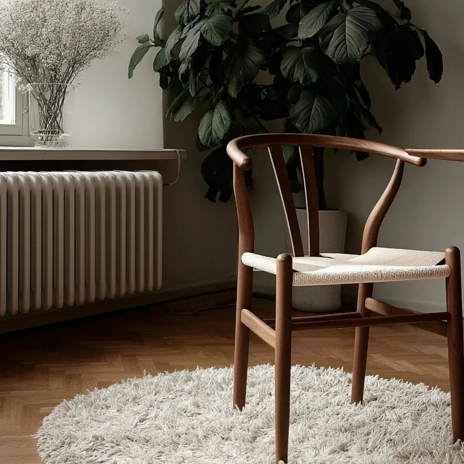 Sittmöbler|Stolar|Reforma Stol 'Alta' - Valnöt/Beige