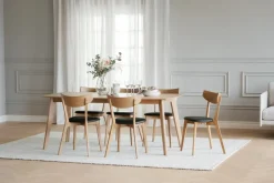 Stolar|Kök|Rowico Home Stol 'Ami' - Ek/Svart