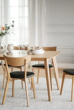 Stolar|Kök|Rowico Home Stol 'Ami' - Ek/Svart