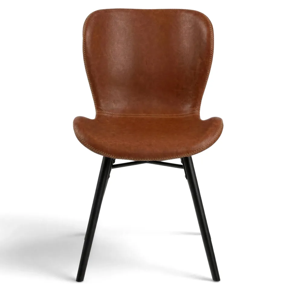 Stolar Vintage|Stolar|Reforma Stol 'Böda' - Svart/Brun
