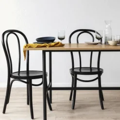 Stolar|Kök|Reforma Stol 'Bistro' - Trä/Svart