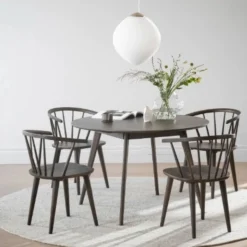 Stolar|Kök|Rowico Home Stol 'Carmen' - Brun