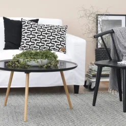 Stolar|Kök|Rowico Home Stol 'Carmen' - Svart