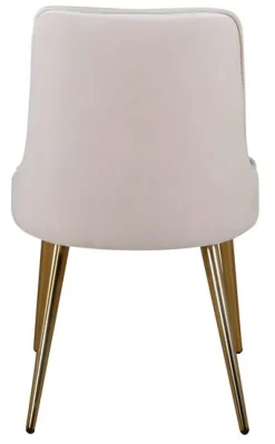 Stolar|Kök|Reforma Stol 'Elverum Deluxe' - Beige/Mässing