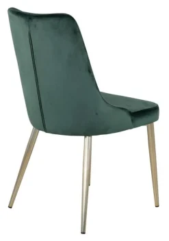 Stolar|Kök|Reforma Stol 'Elverum Deluxe' - Grön/Mässing