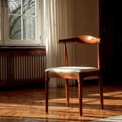 Sittmöbler|Stolar|Reforma Stol 'Fager' - Valnöt/Beige