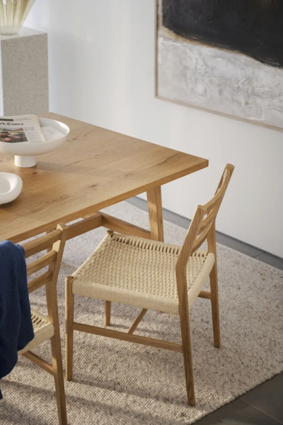 Stolar|Kök|Rowico Home Stol 'Harlan' - Natur
