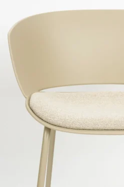 Stolar|Kök|Zuiver Stol 'Jessica' - Beige