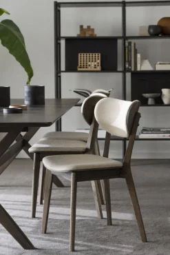 Stolar|Kök|Rowico Home Stol 'Kato' - Brun/ Beige