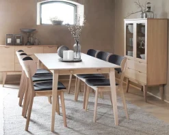 Stolar|Kök|Rowico Home Stol 'Kato' - Mörkgrå/Vitpigmenterad