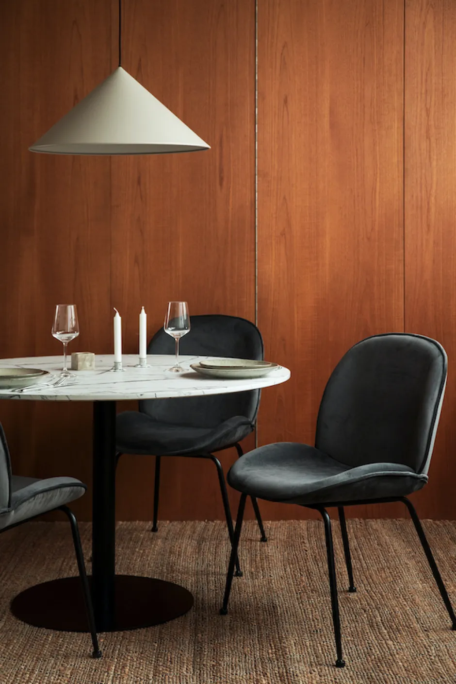 Sittmöbler|Stolar|KDESIGN Stol 'Lux' - Grå/Svart