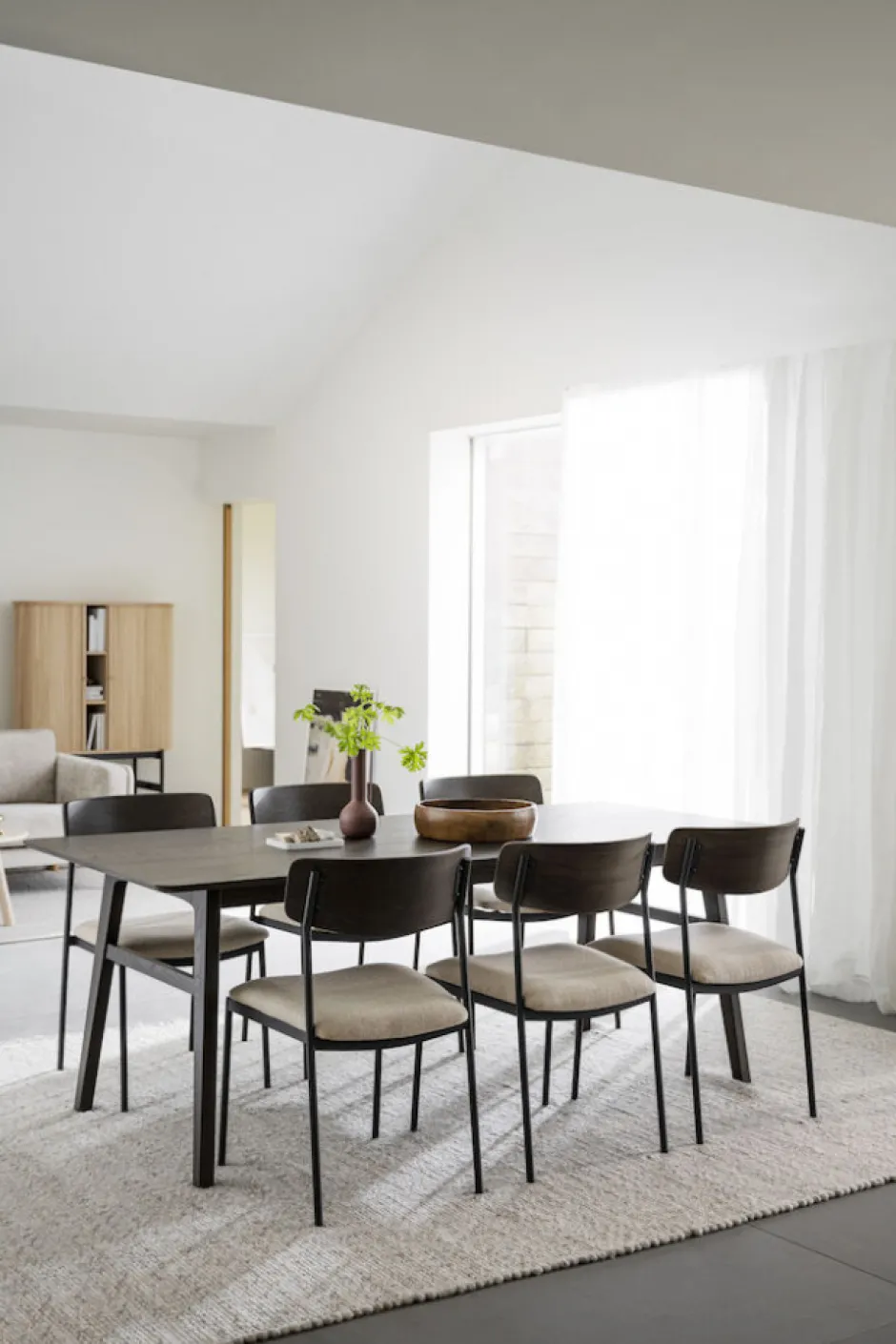 Stolar|Kök|Rowico Home Stol 'Maymont' - Brun
