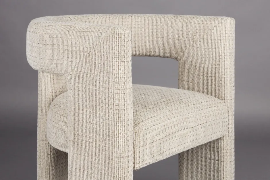 Fåtöljer|Vardagsrum|Dutchbone Stol 'Medina' - Beige