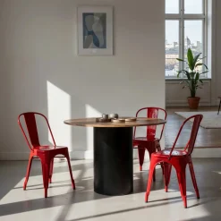 Stolar|Kök|KDESIGN Stol 'Montmartre' - Röd lackad