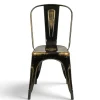 Vardagsrum|Sittmöbler|KDESIGN Stol 'Montmartre' - Vintage svart/antik