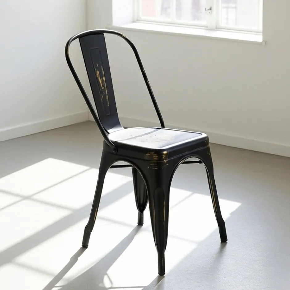 Vardagsrum|Sittmöbler|KDESIGN Stol 'Montmartre' - Vintage svart/antik