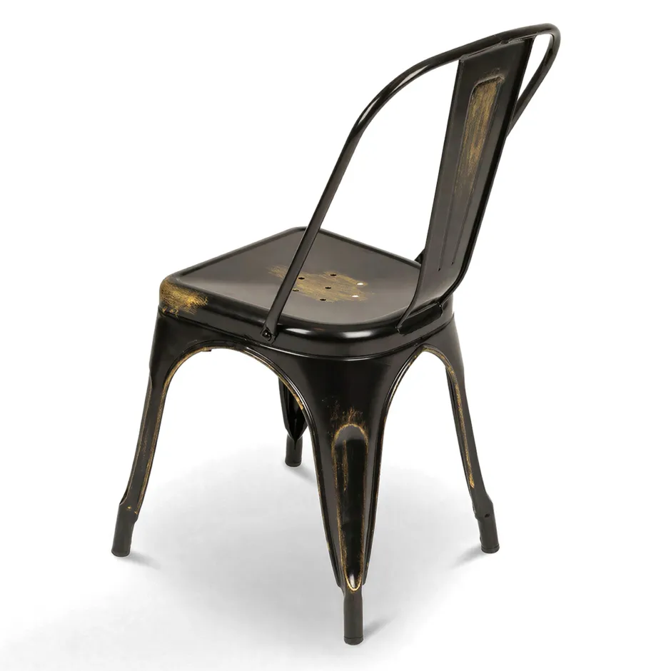 Vardagsrum|Sittmöbler|KDESIGN Stol 'Montmartre' - Vintage svart/antik