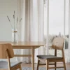 Stolar|Kök|Rowico Home Stol 'Nagano' - Ek/Ljusgrå
