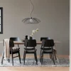 Stolar|Kök|Rowico Home Stol 'Nagano' - Ek/Mörkgrå