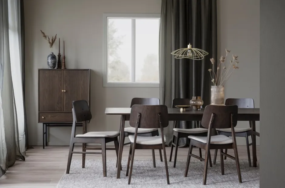 Stolar|Kök|Rowico Home Stol 'Nagano' - Natur/Beige