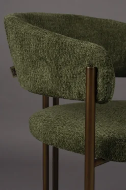 Stolar Vintage|Stolar|Dutchbone Stol 'Naida' - Grön