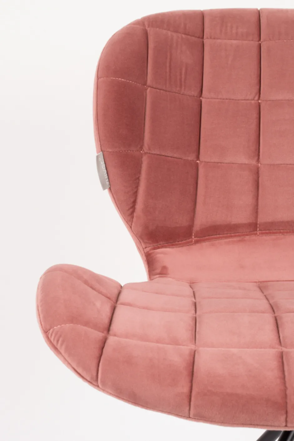 Sittmöbler|Stolar|Zuiver Stol 'Omg' - Sammet/Rosa