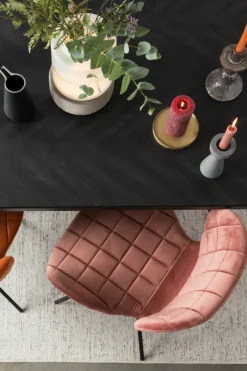 Sittmöbler|Stolar|Zuiver Stol 'Omg' - Sammet/Rosa