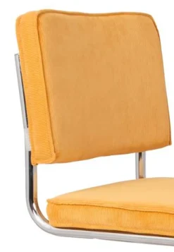 Stolar|Kök|Zuiver Stol 'Ridge Kink' 50 cm - Gul