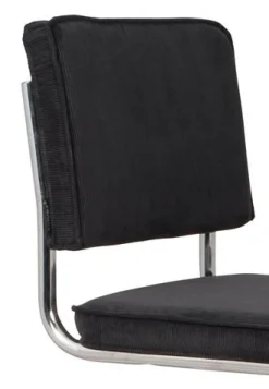 Stolar|Kök|Zuiver Stol 'Ridge Kink' 50 cm - Svart