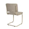 Stolar|Kök|Zuiver Stol 'Ridge Soft' - Beige