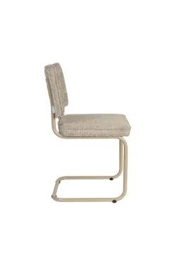 Stolar|Kök|Zuiver Stol 'Ridge Soft' - Beige