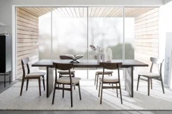 Stolar|Kök|Rowico Home Stol 'Rodham' stol - Brun/Beige