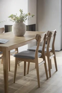 Stolar|Kök|Rowico Home Stol 'Rodham' stol - Natur/Grå