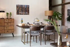 Sittmöbler|Stolar|Dutchbone Stol 'Torrance' - Beige/Brun