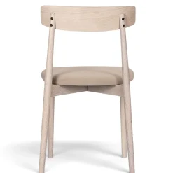 Sittmöbler|Stolar|Reforma Stol 'Ystad' - Vit ek/Beige