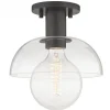 Taklampor|Lampor|Fair Glare Taklampa 'Glass Shade' - Svart