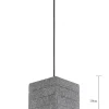 Taklampor|Lampor|Fair Glare Taklampa 'Stone Cube' - Cement