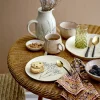 Tallrikar & Assietter|Dukning & Servering|Bloomingville Tallrik 'Bea' - Naturvit