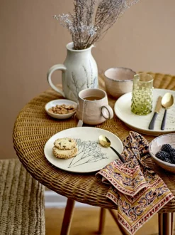 Tallrikar & Assietter|Dukning & Servering|Bloomingville Tallrik 'Bea' - Naturvit
