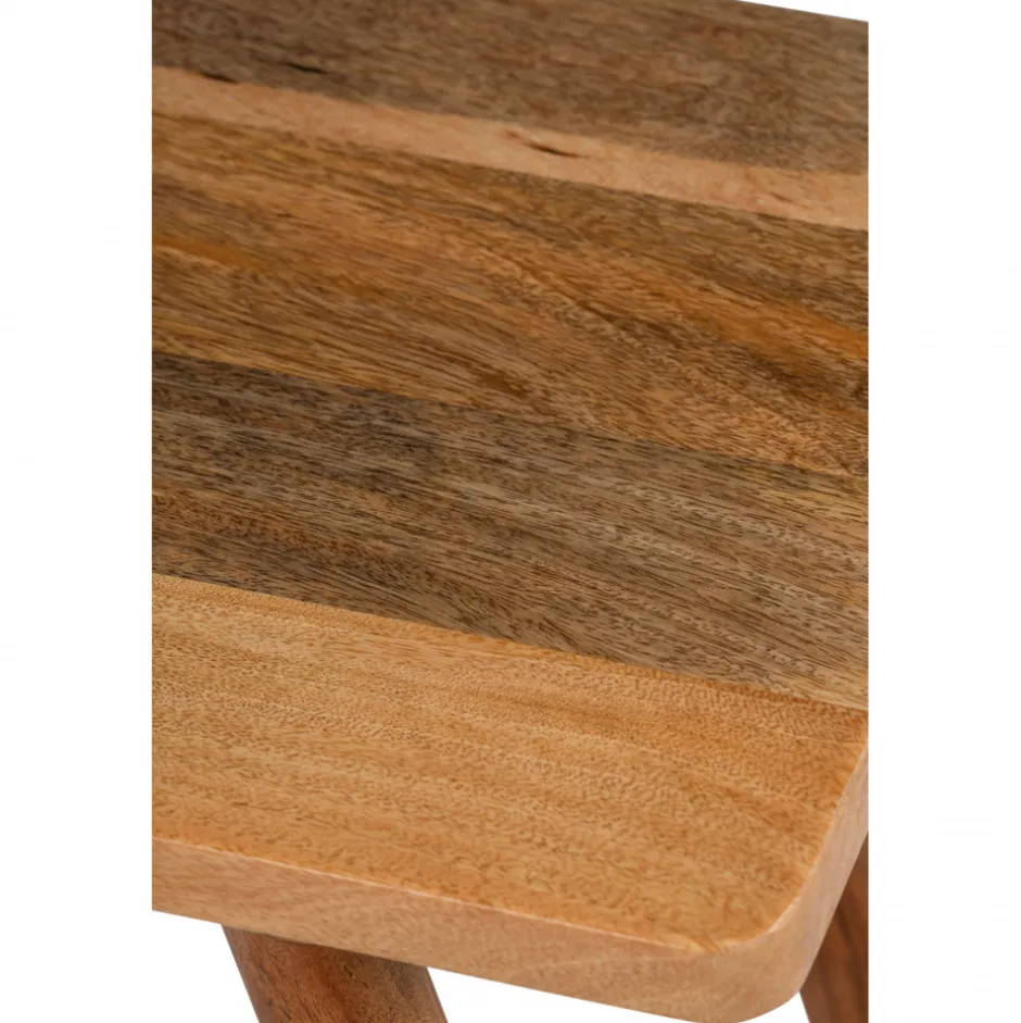 Bänkar|Sittmöbler|Vintage Träbänk 'Acacia' - Återvunnet trä