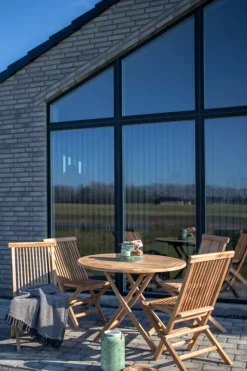 Trädgårdsbord|Uteplats|Garden Prestige Trädgårdsbord 'Oviedo' Runt 100cm - Ek