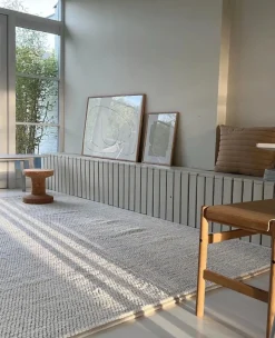 Sovrum|Ullmattor|Reforma x Trendcarpet Ullmatta 'Avafors' - Beige