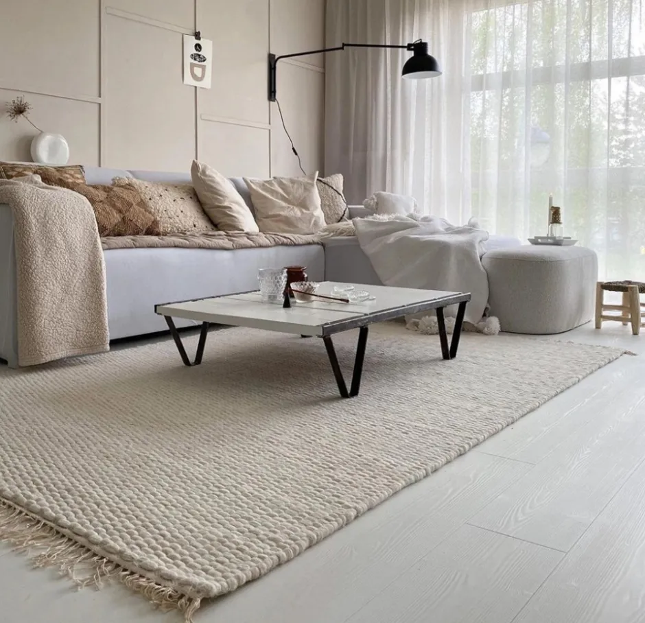 Mattor|Ullmattor|Reforma x Trendcarpet Ullmatta 'Cartmel' - Offwhite