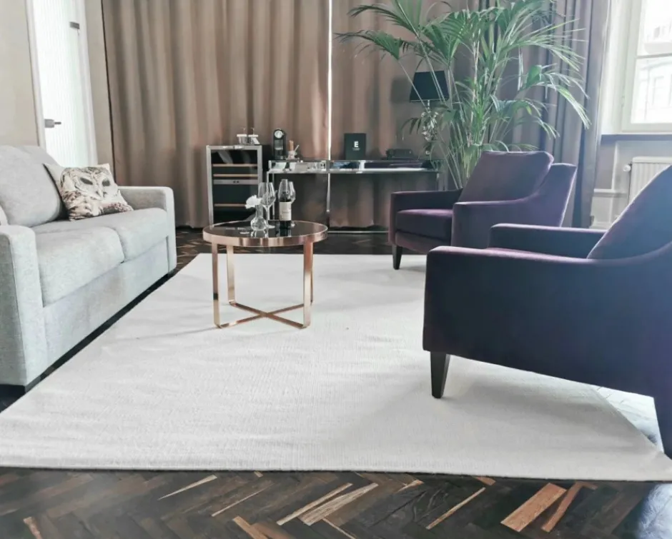 Mattor|Ullmattor|Reforma x Trendcarpet Ullmatta 'Hamilton' - Vit