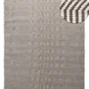 Vävda Mattor|Ullmattor|Reforma x Trendcarpet Ullmatta 'Larkana' - Brun/vit