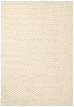 Vävda Mattor|Ullmattor|Reforma x Trendcarpet Ullmatta 'Ovelia' - Beige/vit