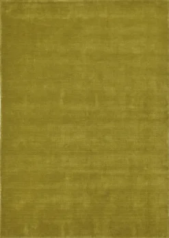 Vävda Mattor|Ullmattor|Reforma x Trendcarpet Ullmatta 'Rozen Handloom Ull Premium' - Grön