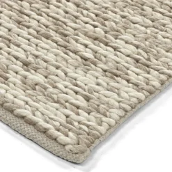 Vävda Mattor|Ullmattor|Reforma x Trendcarpet Ullmatta 'Talvia Flätad Ull' - Natur