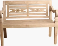 Utemöbler|Utebänkar|Garden Prestige Utebänk 'Boho' - Teak