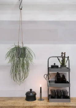 Lådor Vintage|Småförvaring|Trademark Living Vackert svart träfodral 'Ozzi' L - Trä